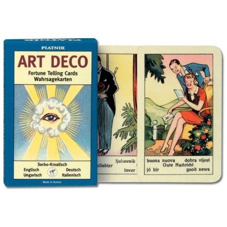 Tarot Art Deco Fortune Telling (32 Cartas) (PIAT)     ...