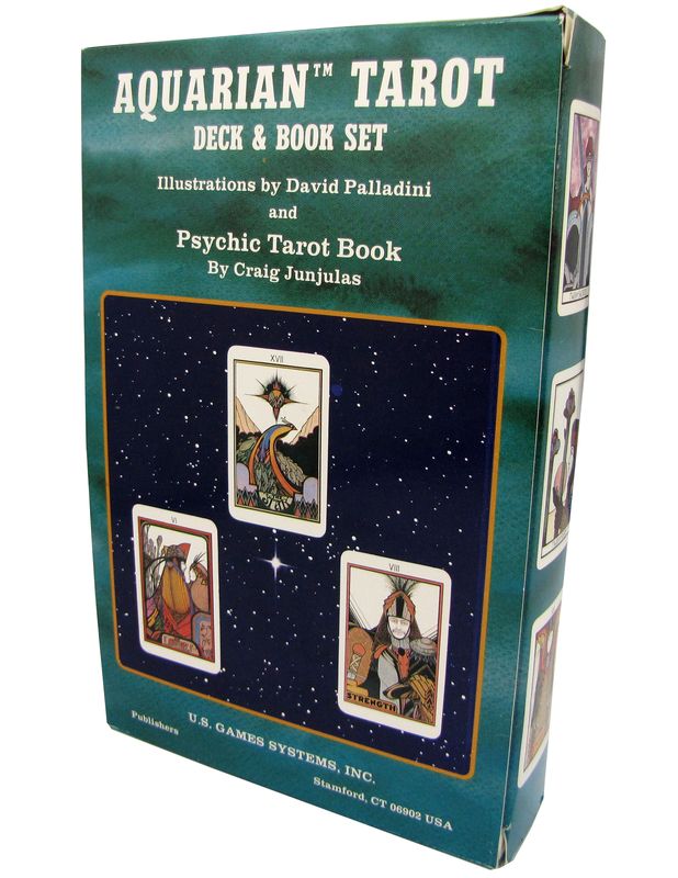 Tarot coleccion Aquarian (Set - Libro + Cartas)...