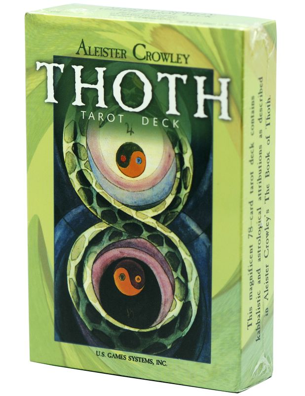 Tarot Crowley Thoth Large (EN) (USG) (14 x 9,5 cm)    ...