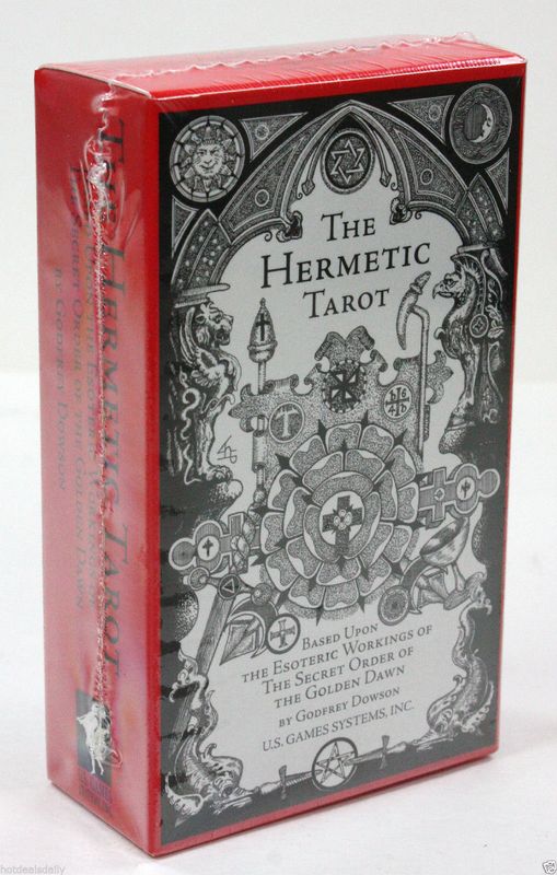 Tarot Hermetic Tarot (EN)  - Godfrey Dowson - US Games...
