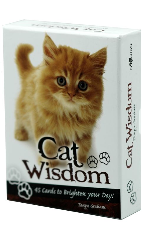 Oraculo Cat Wisdom Cards (Set) (45 Cartas) (En)...