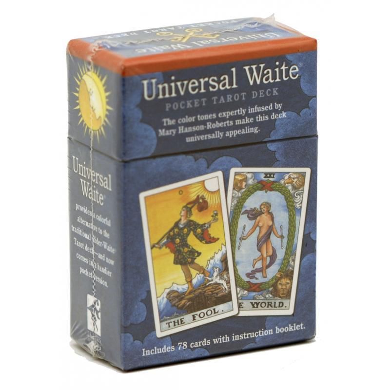 Tarot Universal Waite (Pocket) (Caja Azul) (EN) (AGM) ...