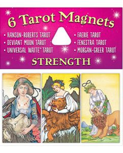 Tarot Magnets Strength (6 Cartas Imantadas) (USG)