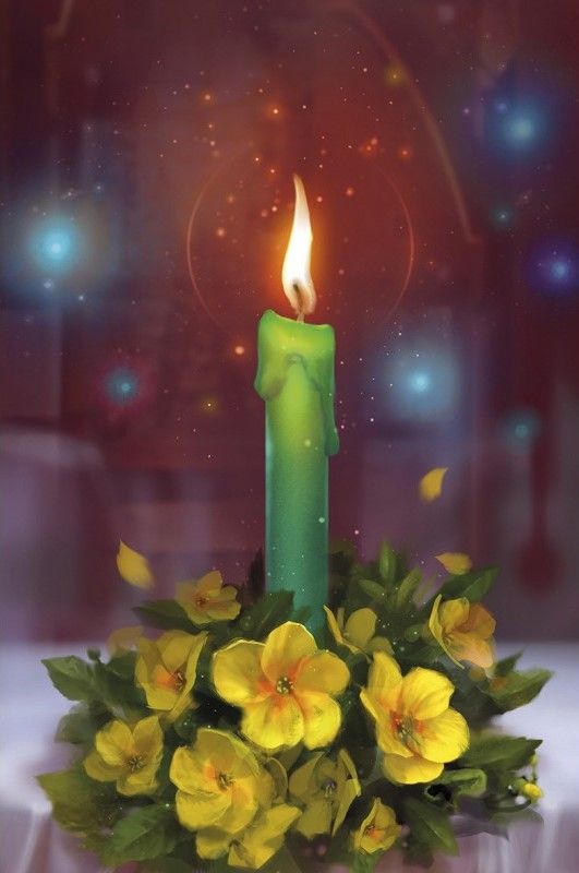 Tarjeta Felicitacion - Healing (Sca)