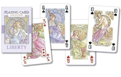 Cartas Coleccion Libertad Art Nouveau (54 Cartas Juego...