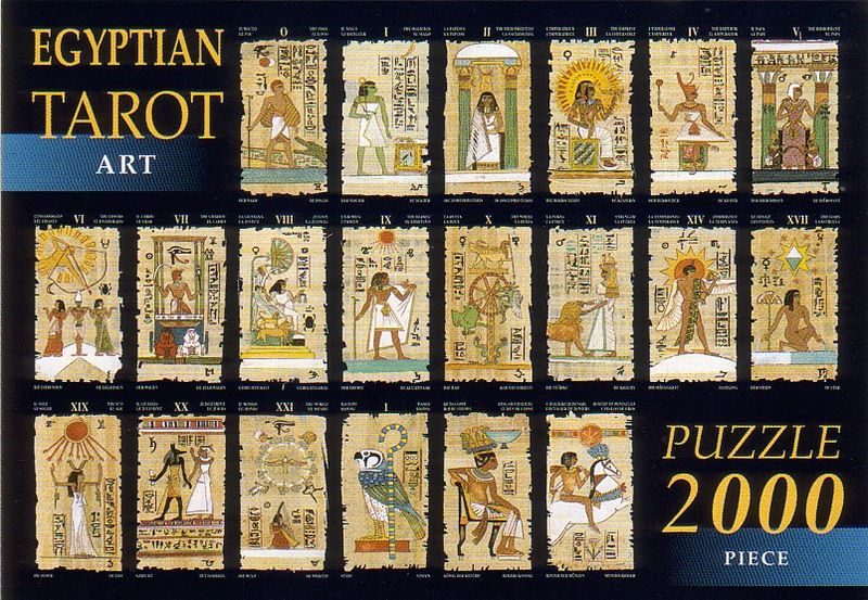PUZZLE ColecciÃ³n Egyptian Tarot  (2000 Piezas)...