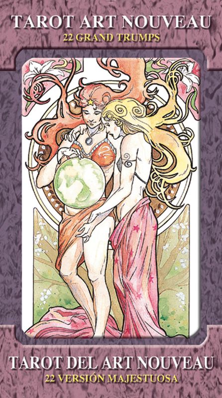 Tarot del Art Nouveau - version majestuosa (22 Arcanos...