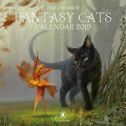 Calendario Fantasy Cats 2019 - Paolo Barbieri (SCA) 0518 (HAS)