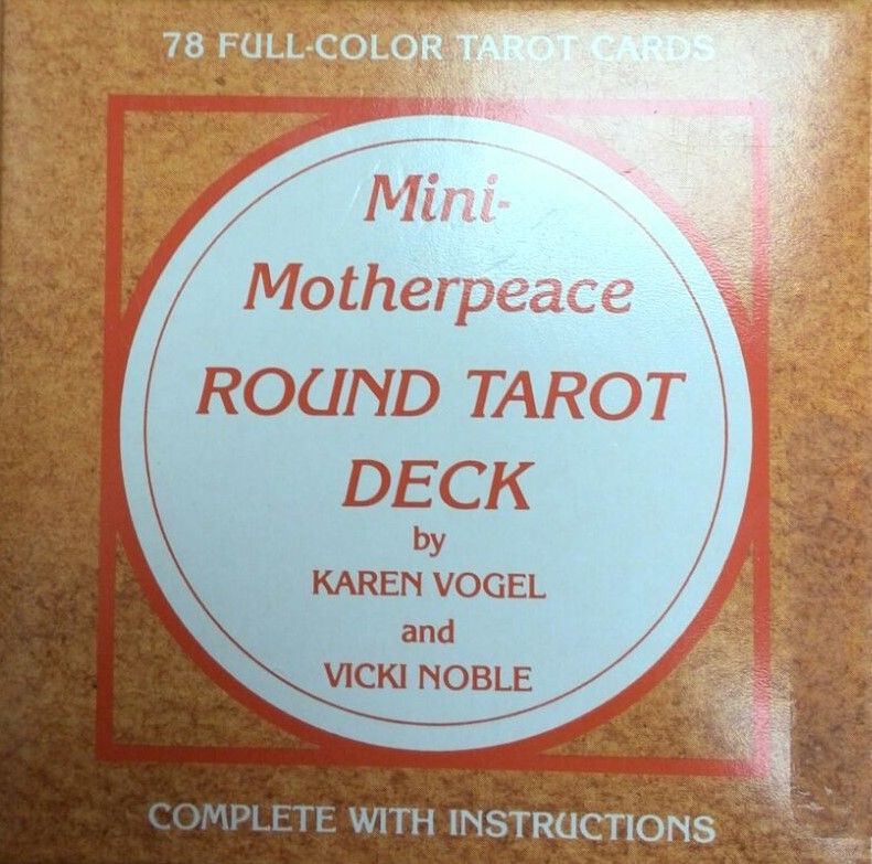 Tarot coleccion Mini Motherpeace Round Tarot Deck -...