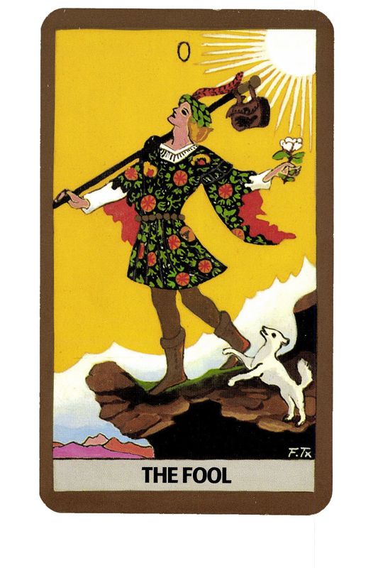 Tarot coleccion Golden Rider - Reproduccion Francois...