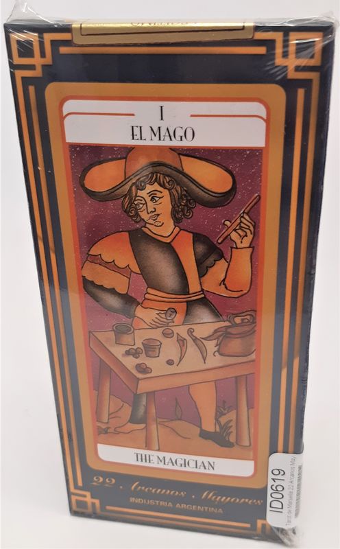 Tarot coleccion de Marsella 22 Arcanos Mayores Gold...