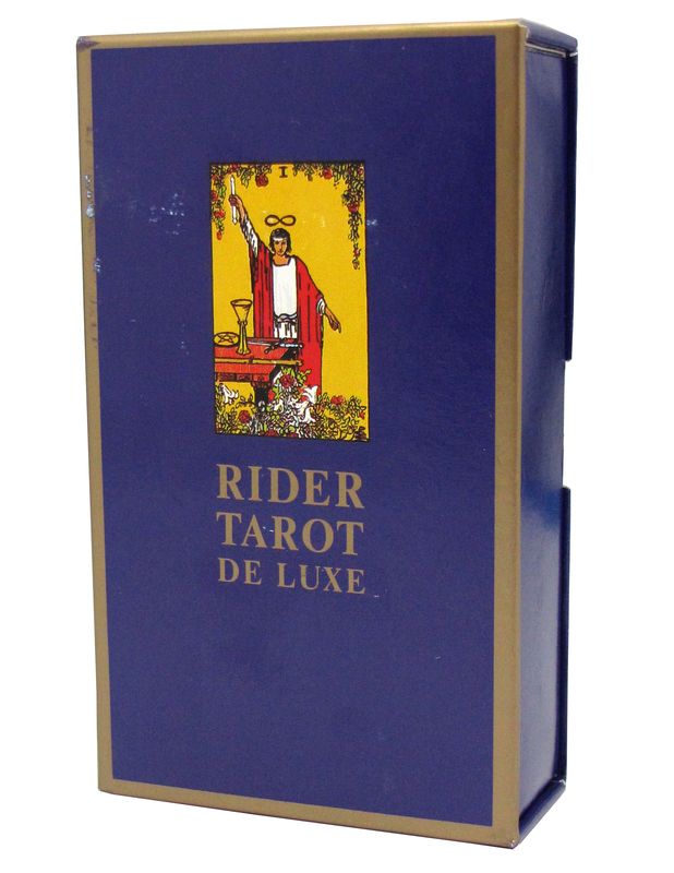 Tarot coleccion Rider Tarot De Luxe - Cantos dorados...
