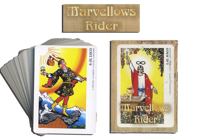 Tarot Coleccion Marvellows Rider - (Mexico)           ...