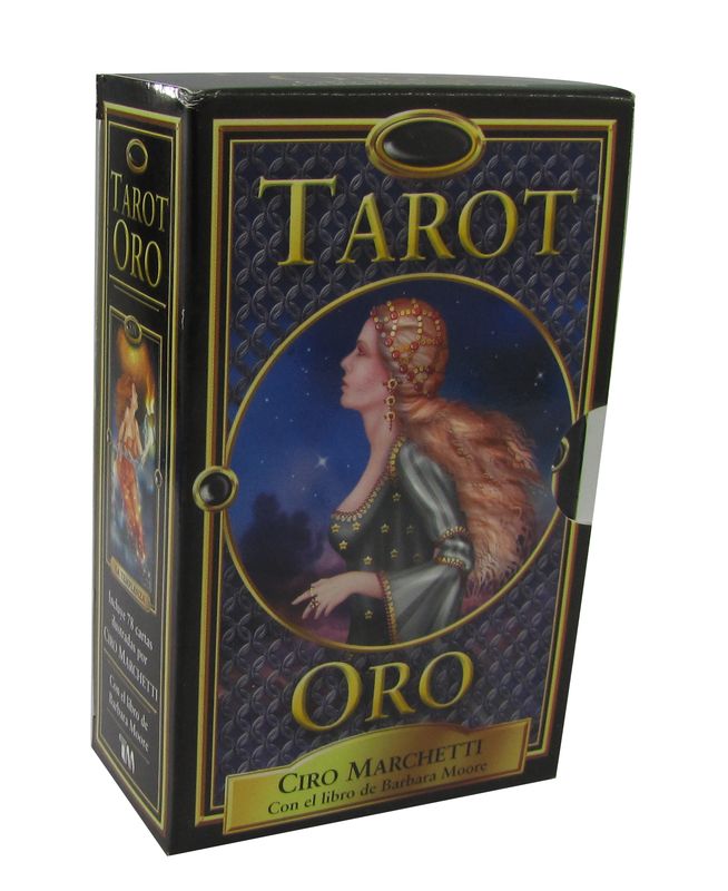 Tarot coleccion Oro - Ciro Marchetti - Libro Barbara...