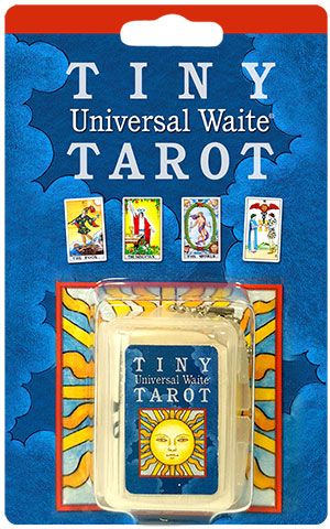 Tarot colecciÃ³n Universal Waite Tiny (Azul)...