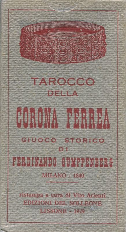 Tarot coleccion Tarocco della Corona Ferrea -...
