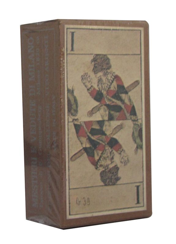 Tarot coleccion Mestieri e Vedute di Milano -...