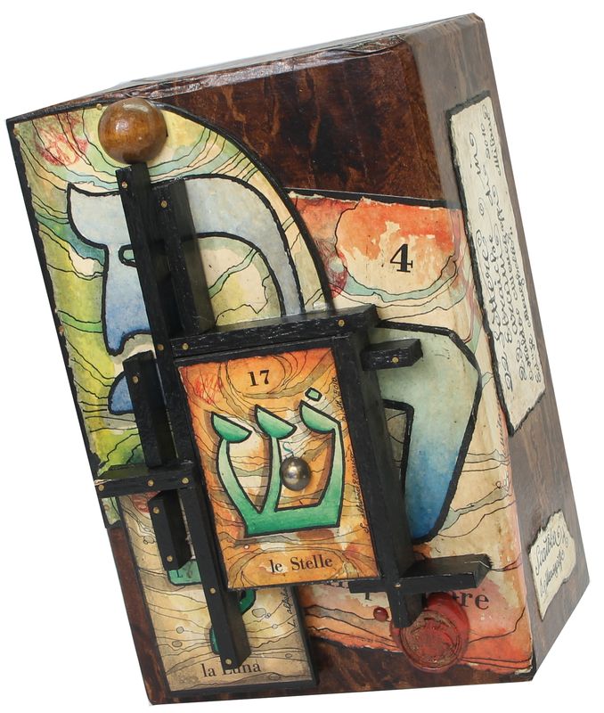 Tarot coleccion 22 Lettere Ebraiche in 22 Arcani -...