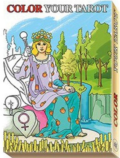 Tarot Color your Tarot, Tarot Universal para Colorear...