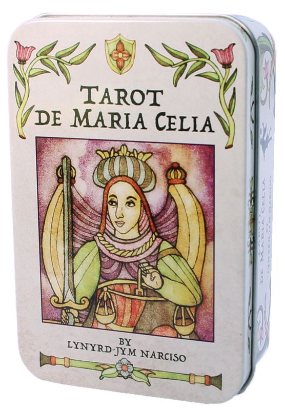 Tarot de Maria Celia in a Tin (Lata) (En) (Usg)...