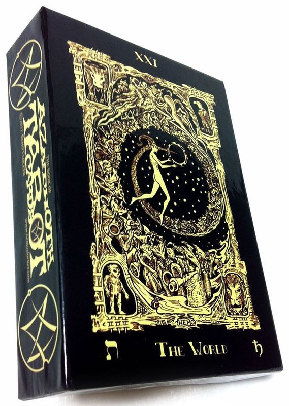 Tarot coleccion The Book Of Azathoth Tarot Cards -...