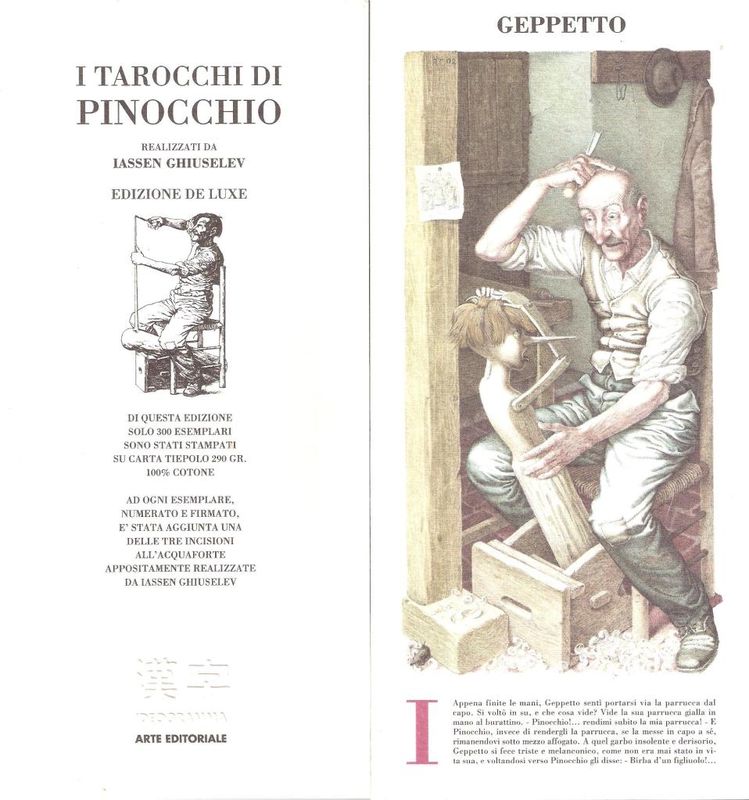 Tarot coleccion I Tarocchi di Pinocchio - Iassen...