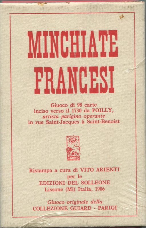 Tarot coleccion Minchiate Francesi (IT) (Numerado 600)...
