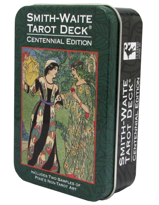 Tarot Smith-Waite Centennial in a Tin - Pamela Colman...