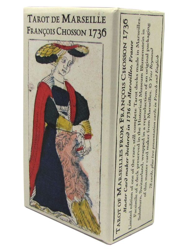 Tarot coleccion Marseille FranÃ§ois Chosson 1736...