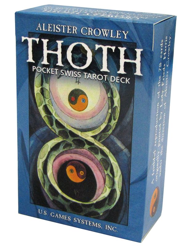Tarot Crowley Thoth (Pocket Swiss - Tarjeta Visita)...