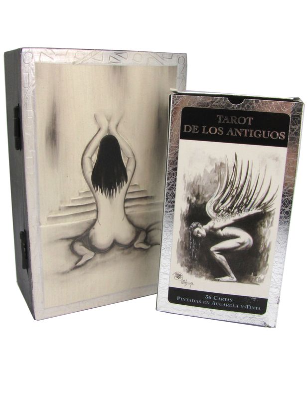 Tarot de los Antiguos (36 Cartas Plateadas+ Caja)...
