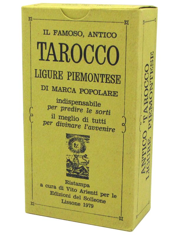 Tarot coleccion Antico Tarocco Ligure Piamontese...