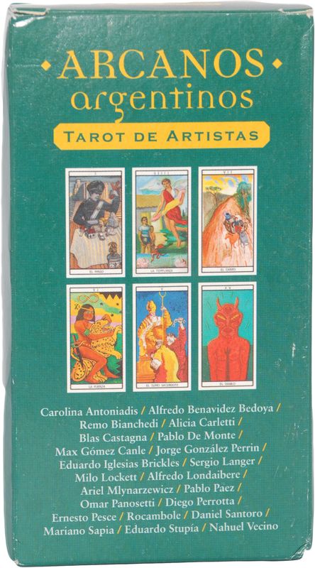 Tarot coleccion Arcanos Argentinos - Tarot de Artistas...