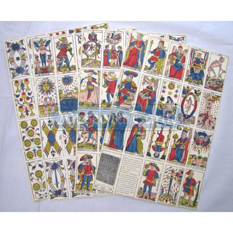 Tarot Coleccion LÃ¡minas Marsella 1760...