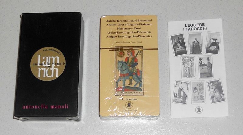 Tarot coleccion Antichi Tarocchi Liguri-Piemontesi...