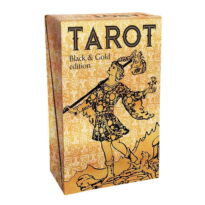 Tarot Black & Gold (6 Idiomas Instrucciones) - Lo...