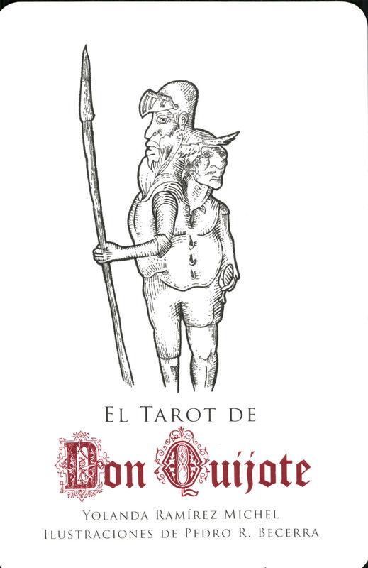 Tarot Coleccion Don Quijote - Yolanda Ramirez Michel y Edro Becerra (22 arcanos + 2 Libros) Bolsa   