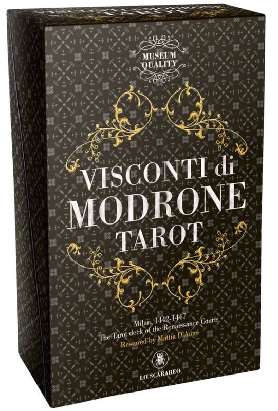 Tarot Visconti di Modrone (Impresion Oro y...