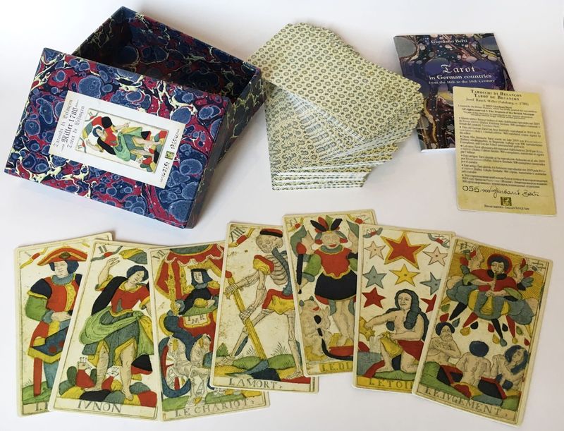 Tarot coleccion Miller Besancon 1780 (Giordano Berti) ...