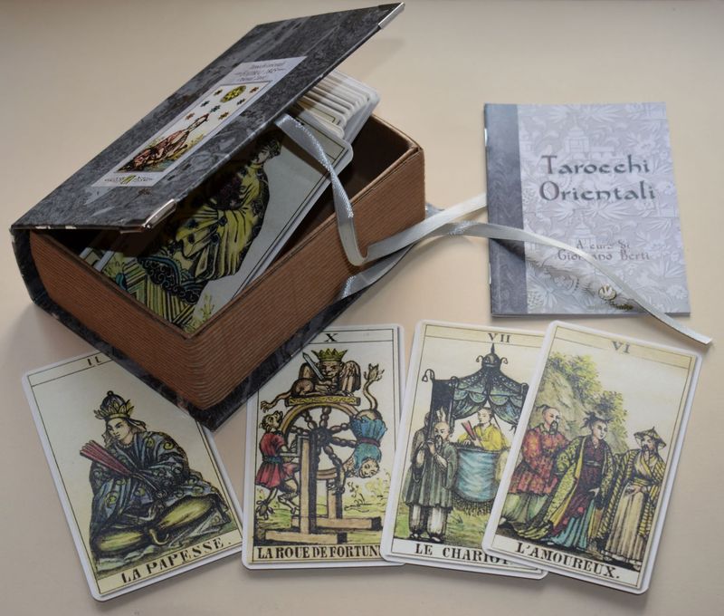 Tarot coleccion Oriental Foudraz 1845 (Giordano Berti)...