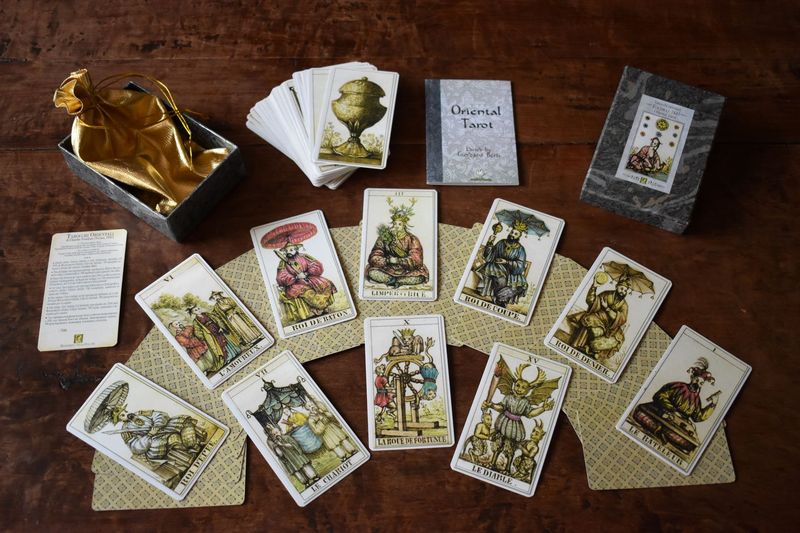Tarot coleccion Oriental Foudraz 1845 (Giordano Berti)...
