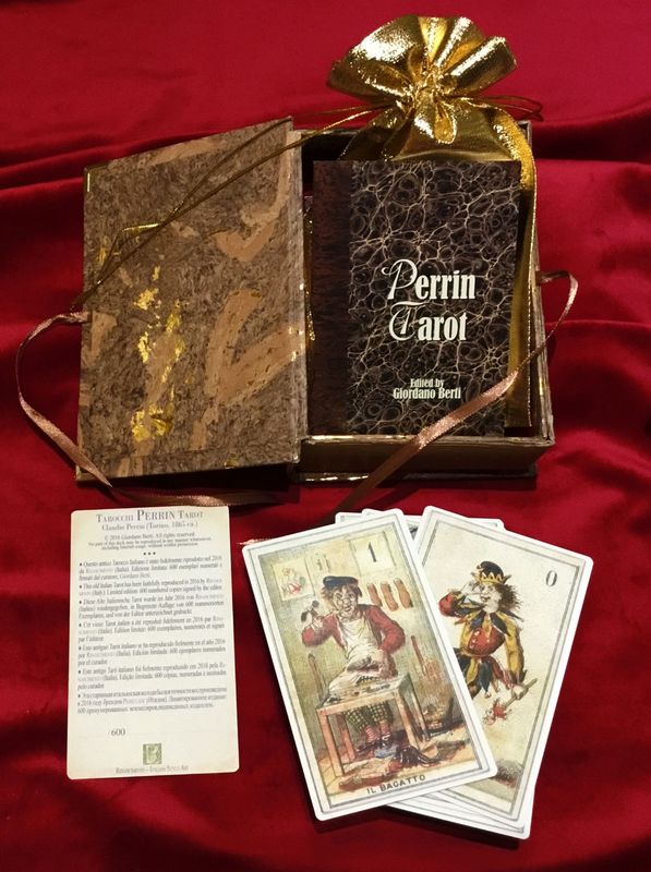 Tarot coleccion Perrin Milanese 1865 (Giordano Berti) ...