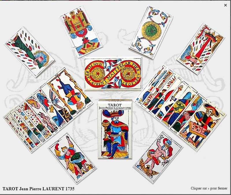Tarot coleccion Jean Pierre Laurant 1735  (Edicion...
