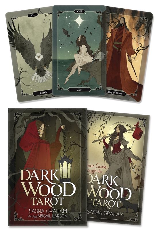 Tarot Dark Wood (SET) (EN)  (Caja dura imantada) -...