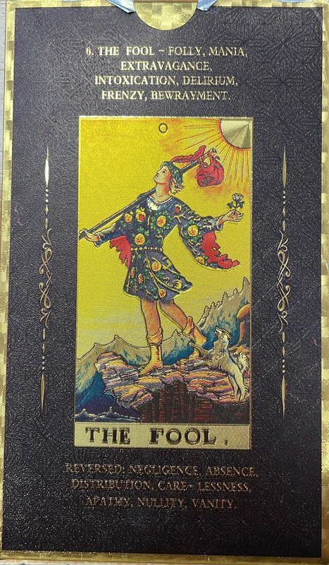 Tarot Coleccion Gold Foil                             ...