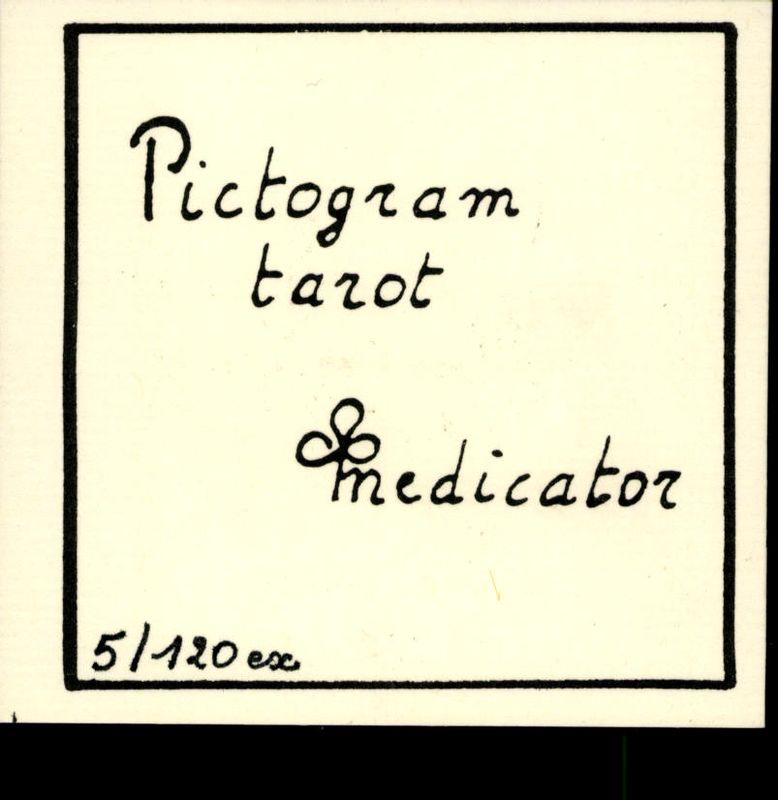 Tarot Coleccion Pictogram Tarot (22 cartes) (EN)...