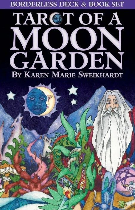 Tarot Of A Moon Garden Borderless Deck And Book Set...