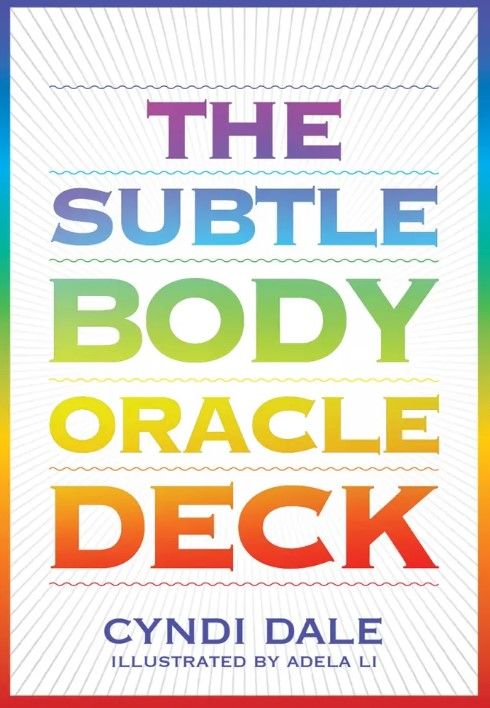 Oraculo The Subtle Body Oracle Deck - Cyndi Dale -...