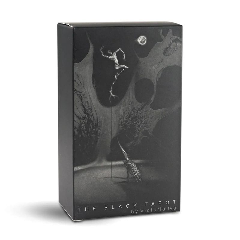 Tarot The Black Tarot (78 Cartas+ Libro) (EN) -...