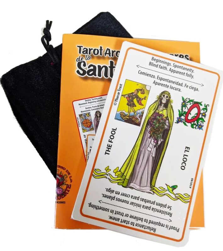 Tarot Coleccion Arcanos Mayores de la Santa Muerte - Victoria Rey - 2GoodLuck                       